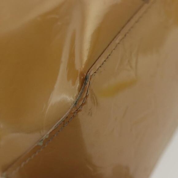 LOUIS VUITTON Monogram Vernis Reade PM Hand Bag Noisette M91334 - Picture 9 of 16